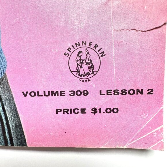 Vintage Spinnerin Knitting Pattern Books Set Vol. 309 & 169 1963/1966 - Picture 2 of 15